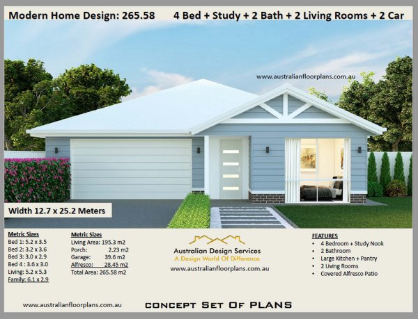 narrow lot house plan